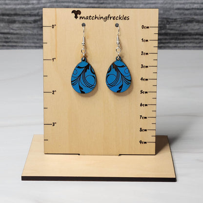 Swirly Easter Egg Earrings