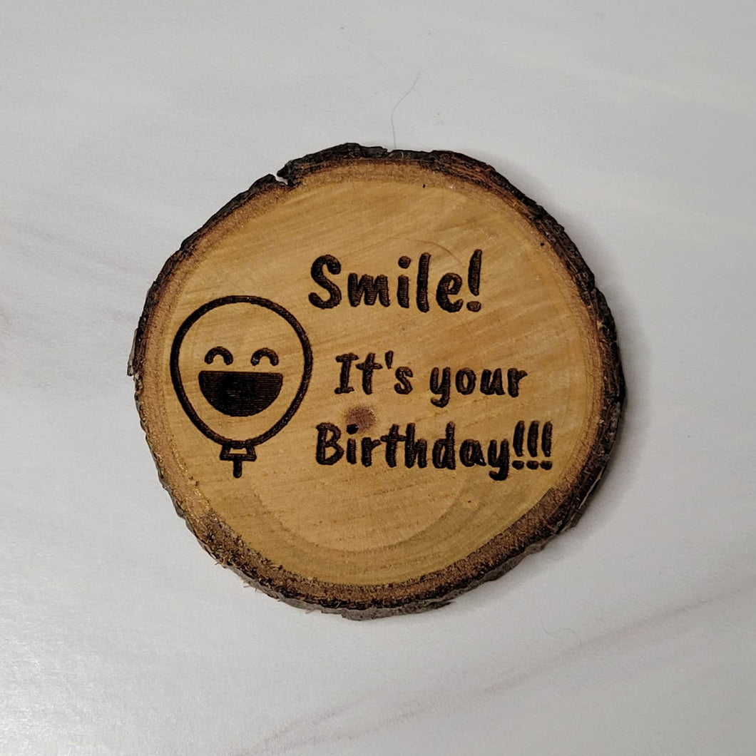 Smile! Birthday Magnet