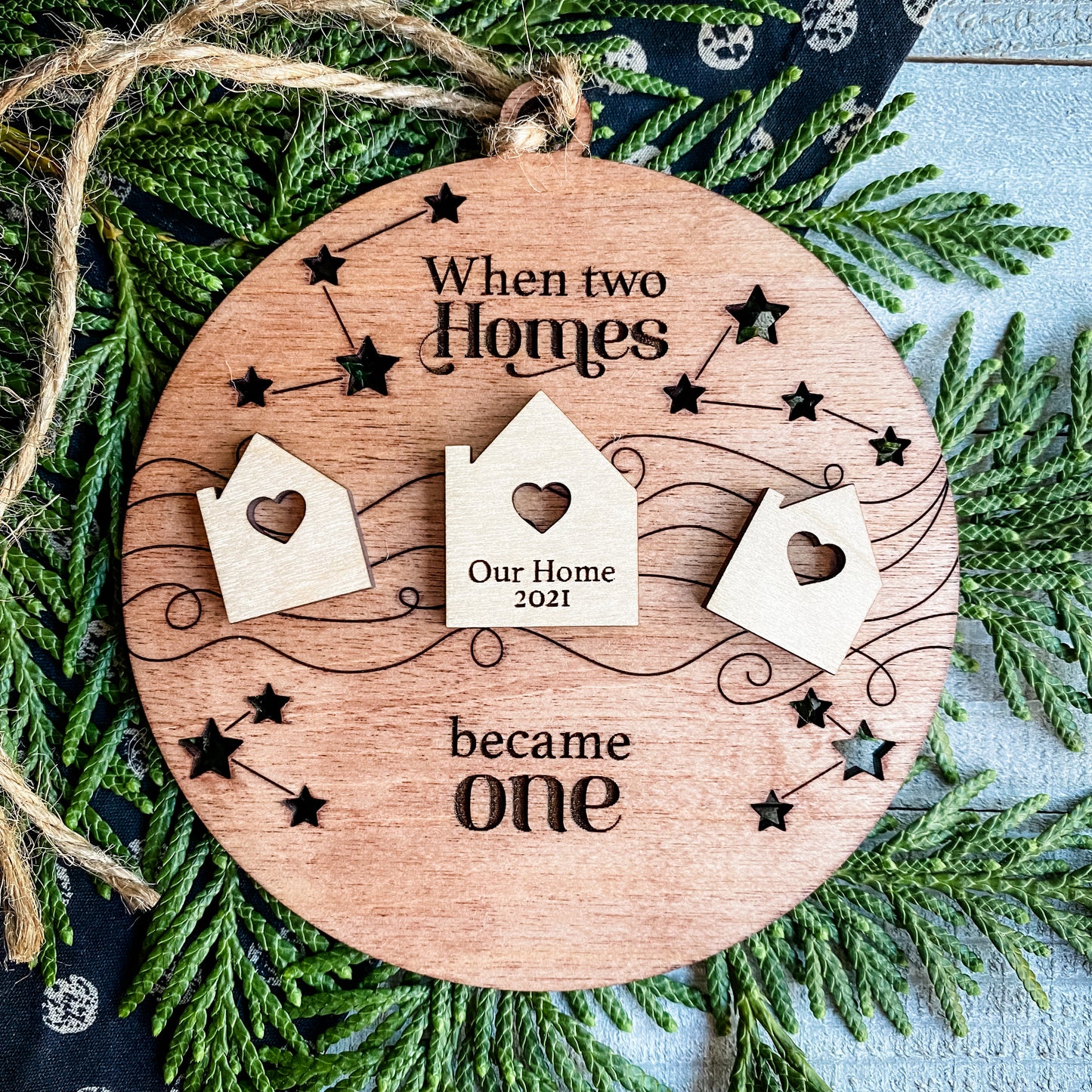 Togetherness Ornament - When Two Became One