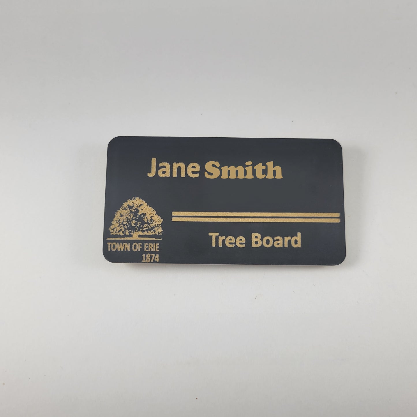 Engraved Clear Acrylic Sign