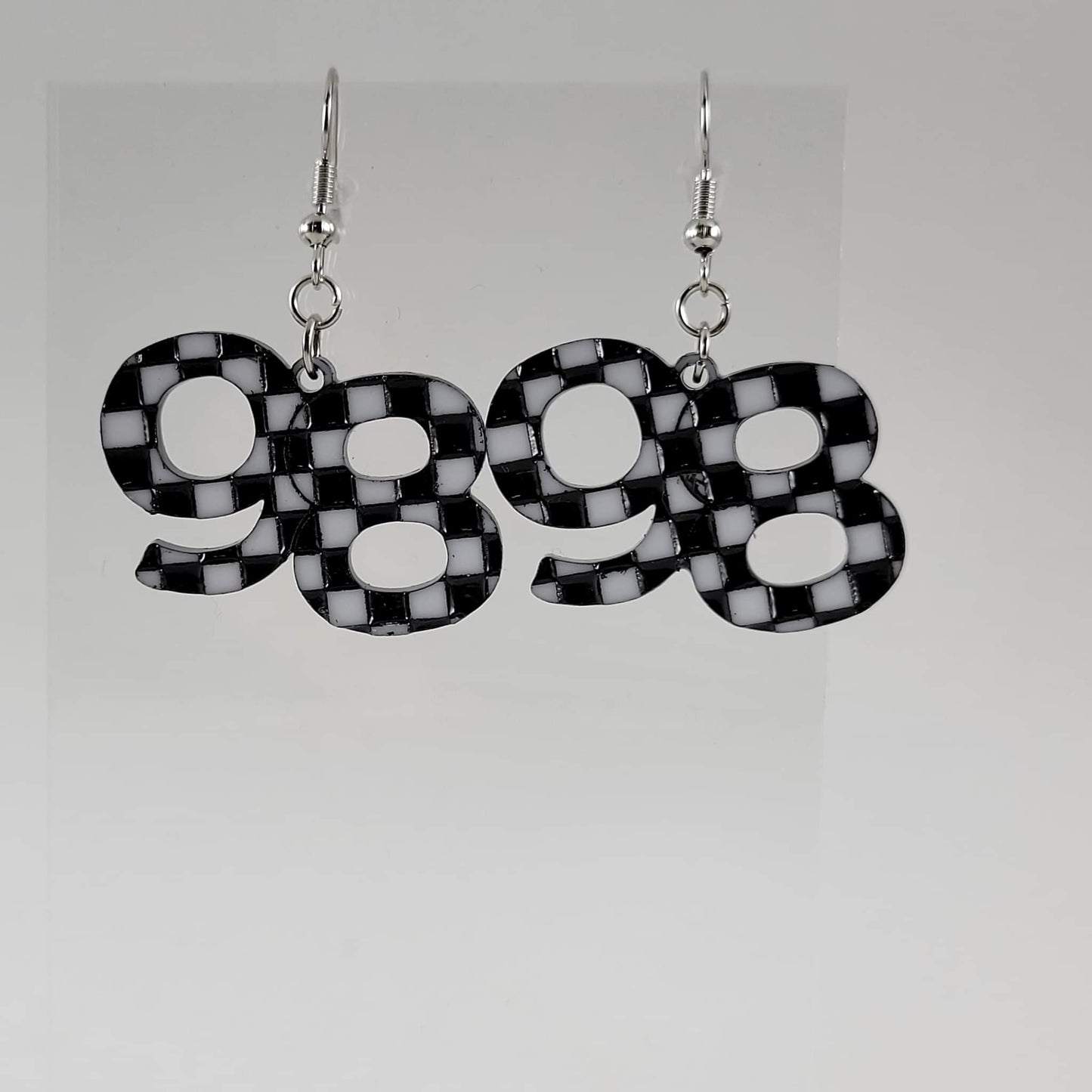 Numbered Earrings